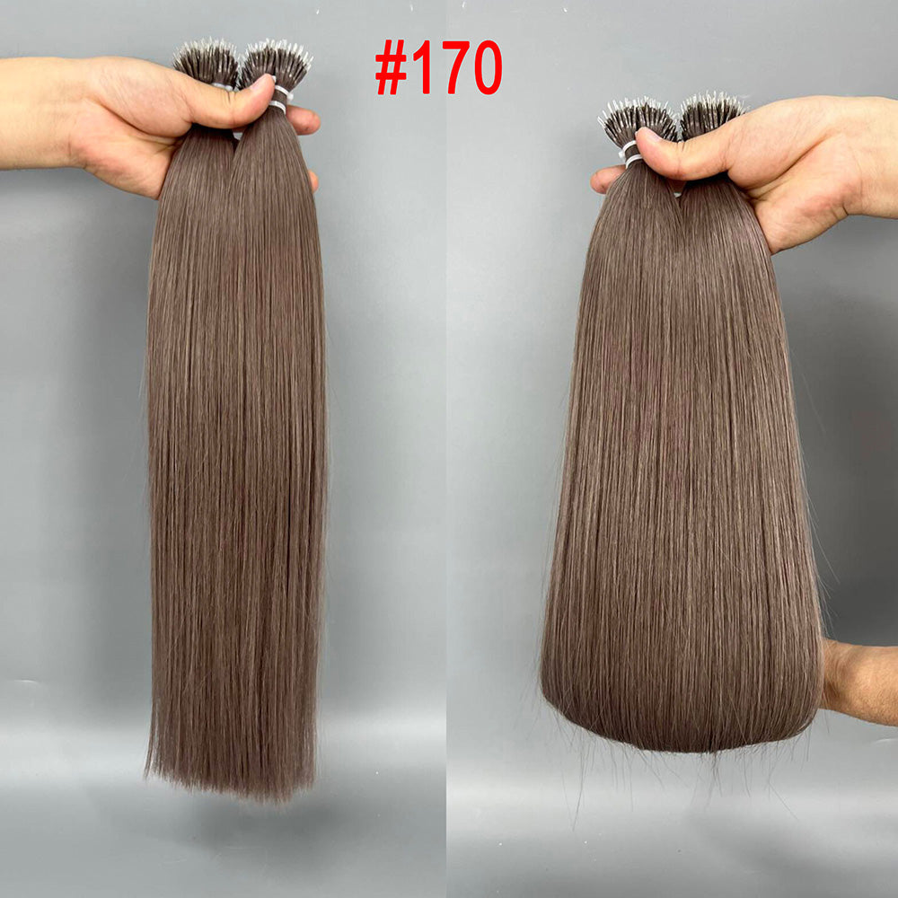Virgin Human Hair Nano Ring Tip Hair Extensions