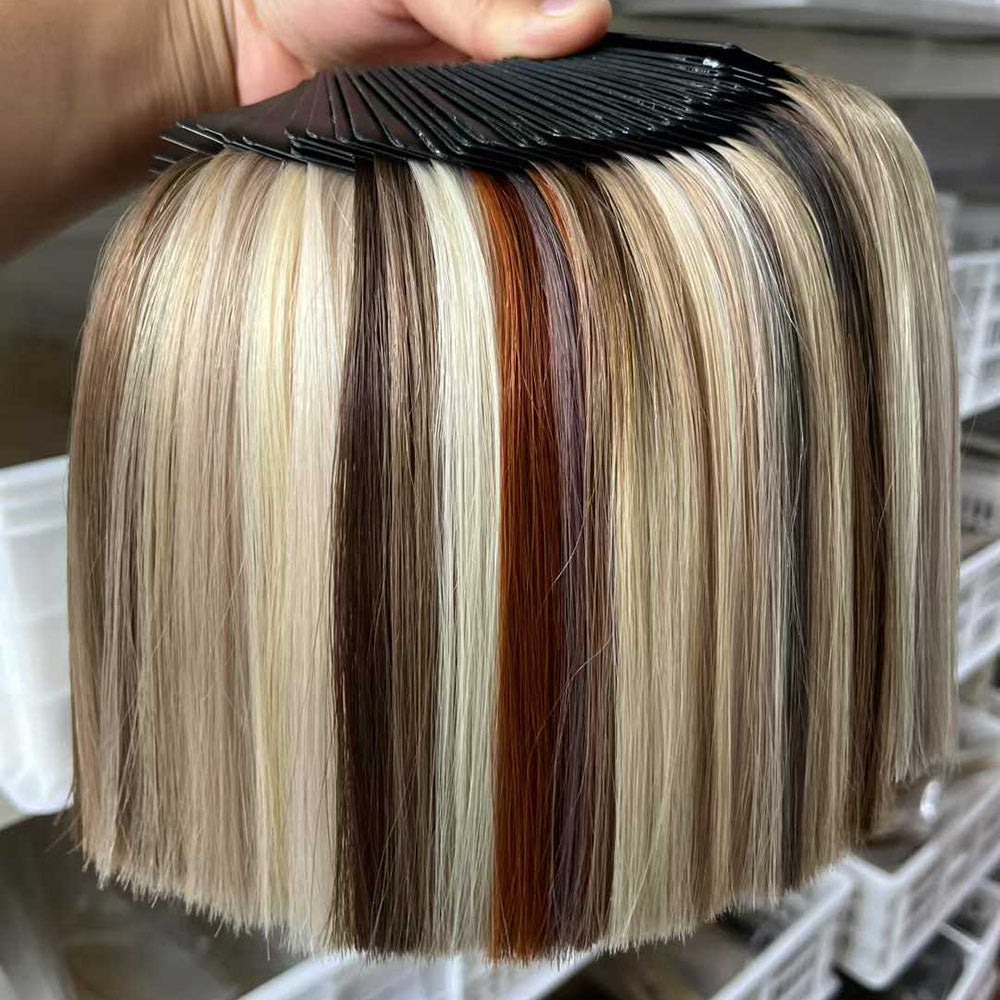 HSU Hair Color Charts for Human Hair Extensions