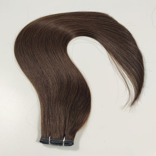 Dark Brown Butterfly Genius Weft Human Hair Extensions