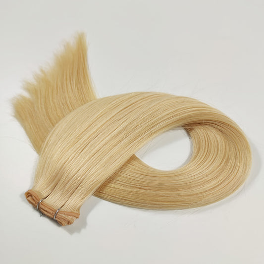 Lightest Blonde Butterfly Genius Weft Hair Extensions