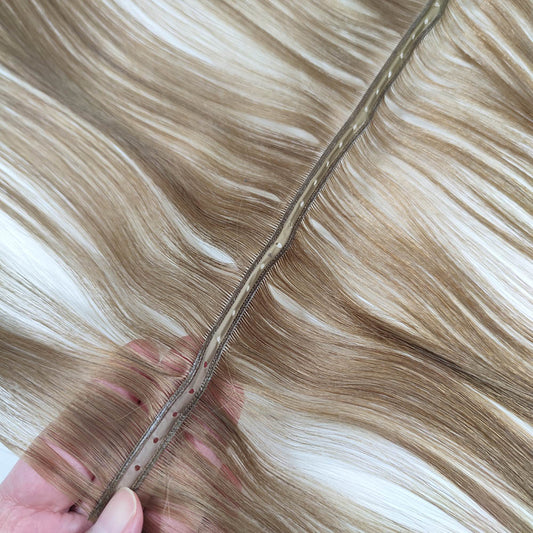 Medium Brown Butterfly XO Genius Weft Human Hair Extensions