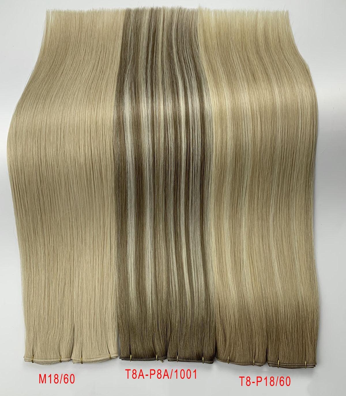 Blonde Highlights Virgin Hair Genius Weft Extensions