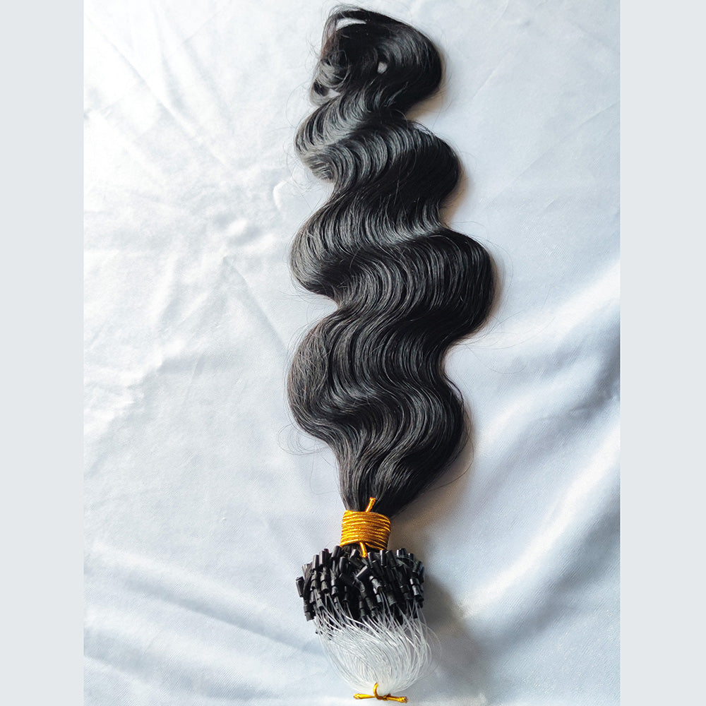 Body Wave Micro Loop Human Hair Extensions