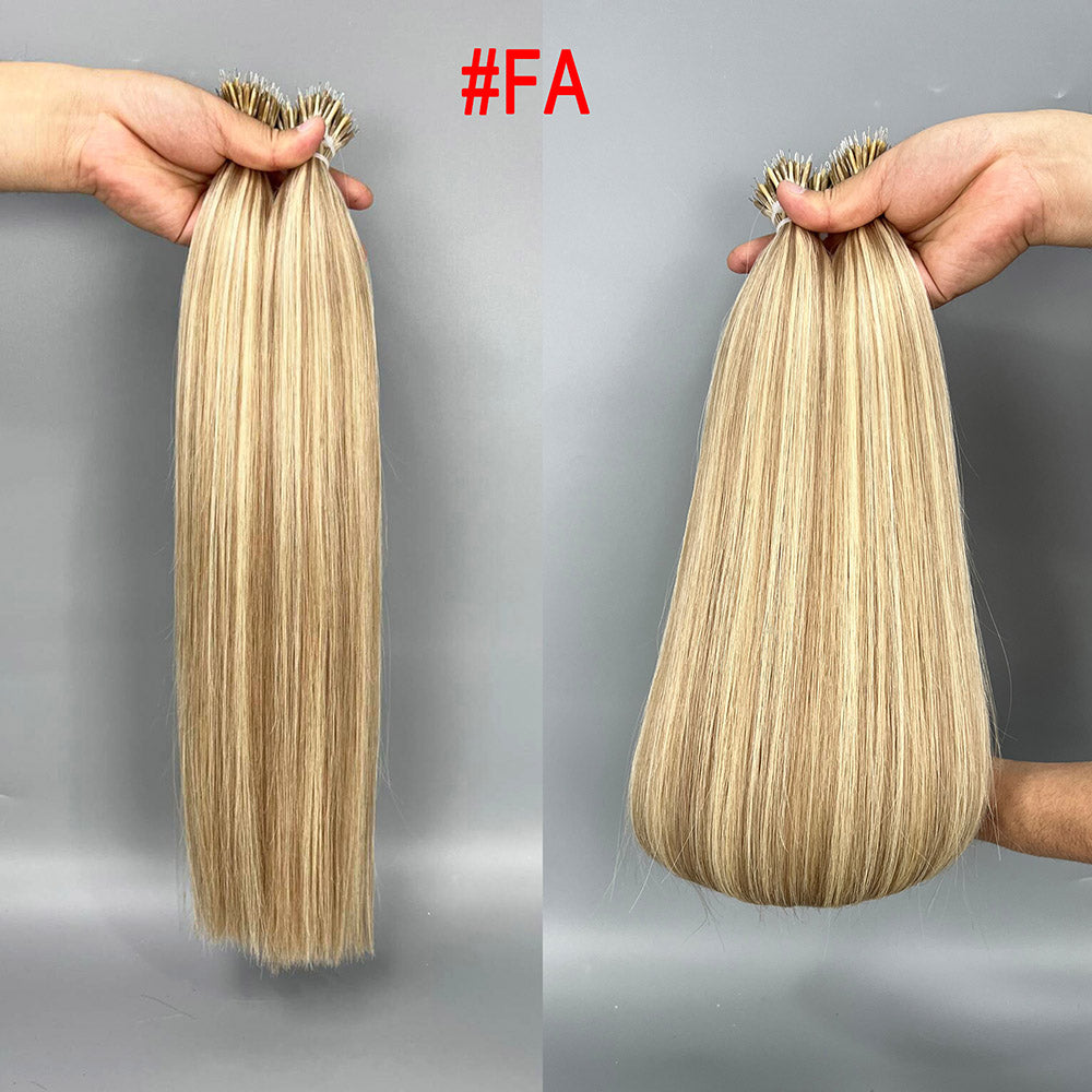 Highlights Virgin Hair Nano Rings Bead Hair Extensions