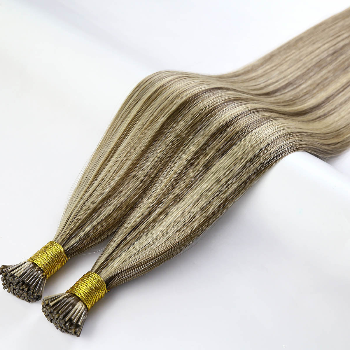 Double Drawn Piano Colors Virgin Human Hair I Tip Extensions