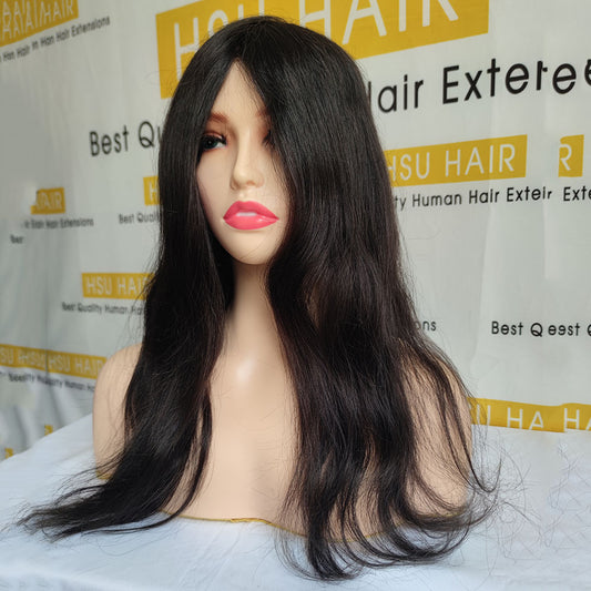 Remy Human Hair Full Swiss Lace Toppers for Women
