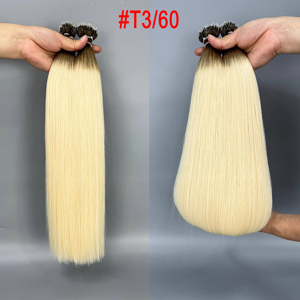 Highlights Virgin Hair Nano Rings Bead Hair Extensions
