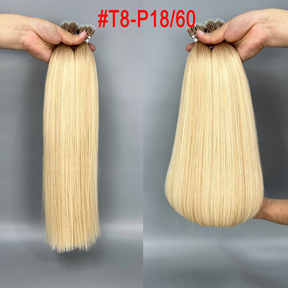 Highlights Virgin Hair Nano Rings Bead Hair Extensions