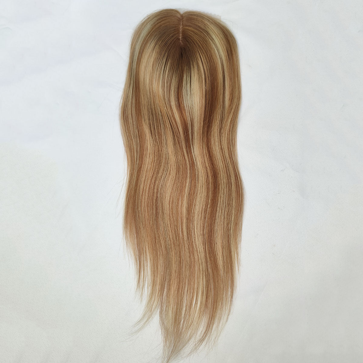 Lace Front Silkbase Human Hair Toppers for Thinning Hair