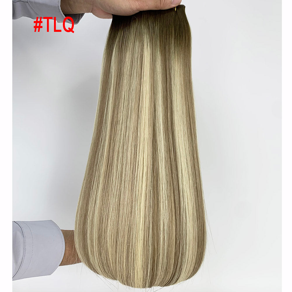 Highlights Virgin Hair Keratin Flat Tips Hair Extensions