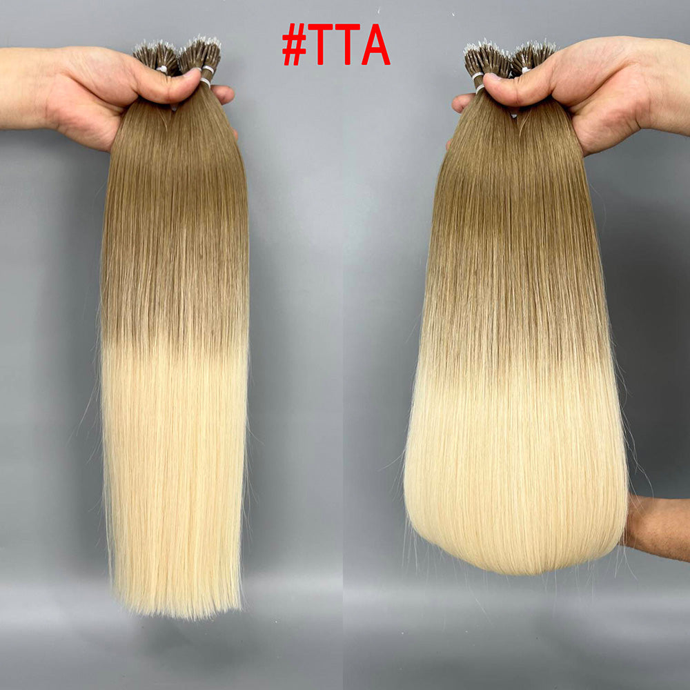 Highlights Virgin Hair Nano Rings Bead Hair Extensions