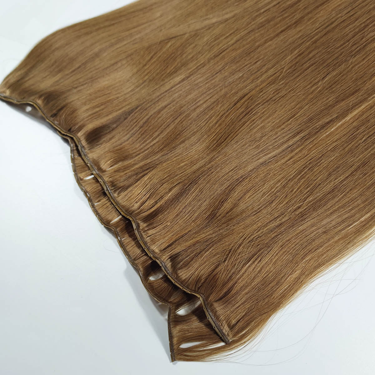 Chestnut Brown Butterfly XO Invisible Weft Genius Wefts Hair Extensions