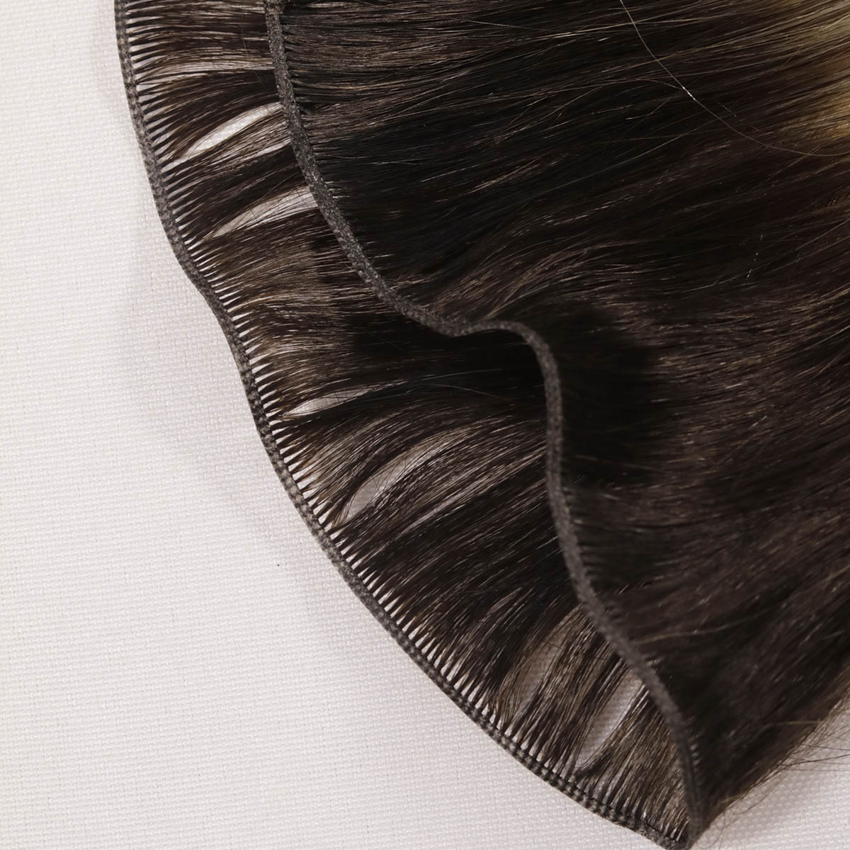 Thin Band Genius Wefts Hair Extensions Remy Human Hair