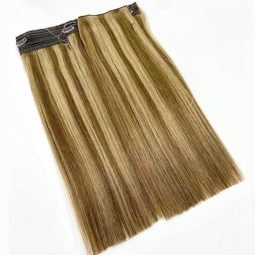Virgin Human Hair Seamless Halo Extensions