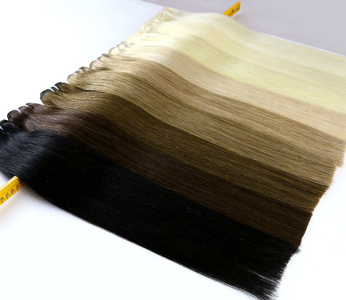 Sew In Machine Weft Remy Hair Extensions