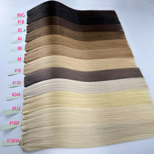 Virgin Human Hair Invisible Genius Sew In Weft Extensions