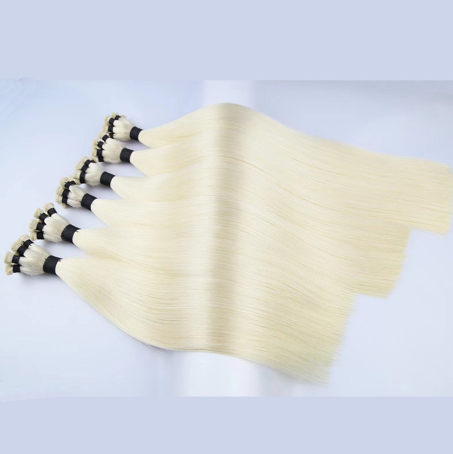 Virgin Human Hair Handtied Wefts Extensions
