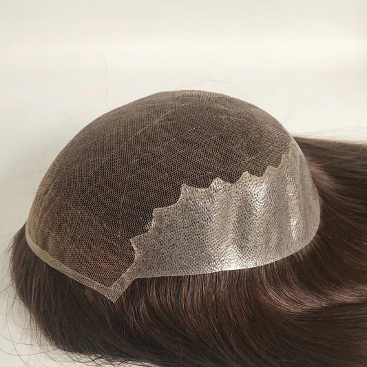 Remy Human Hair Full Swiss Lace Topper for Women