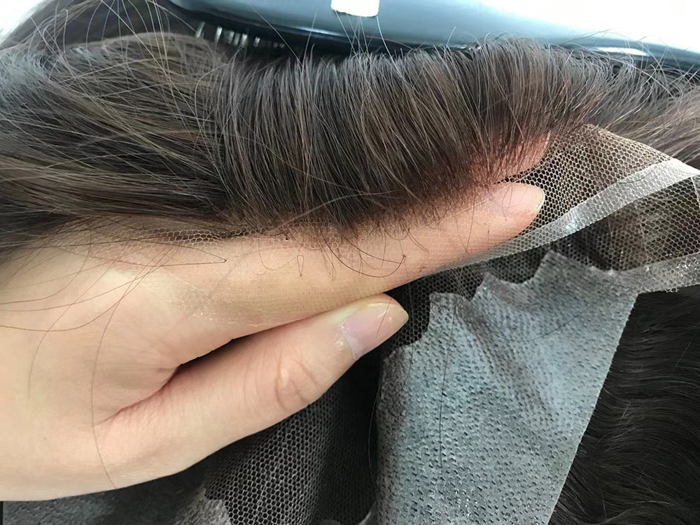 Remy Human Hair Full Swiss Lace Topper for Women