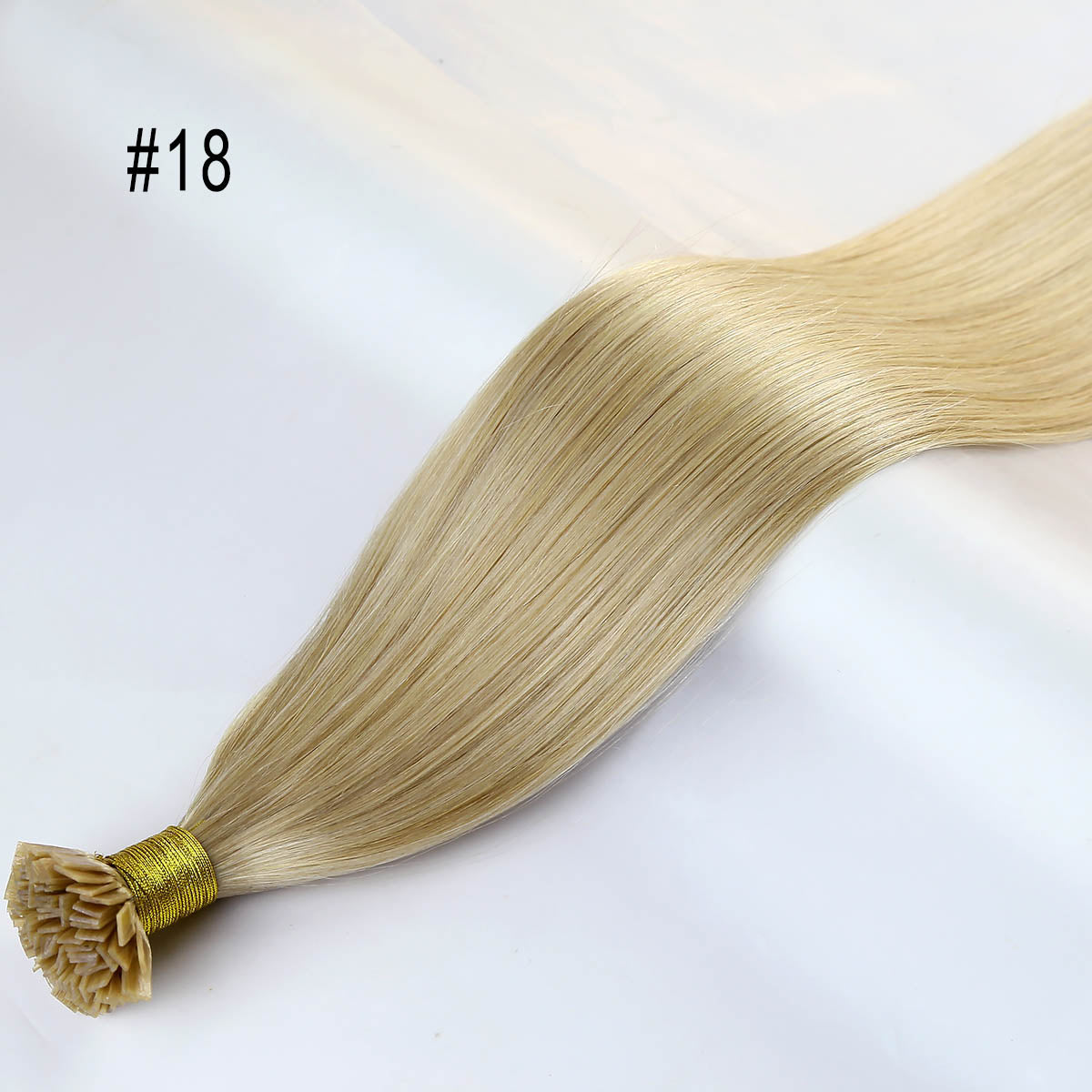 Keratin Bond Flat Tip Remy Hair Extensions