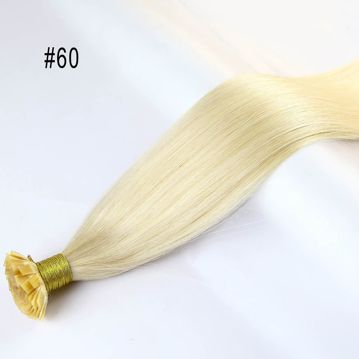 Keratin Bond Flat Tip Remy Hair Extensions