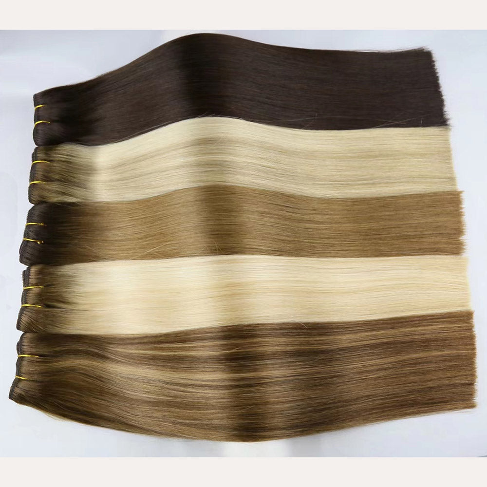 3 Layers Virgin Human Hair Volume Wefts Extensions