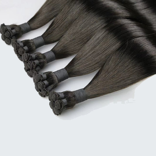 Virgin Human Hair Handtied Wefts Extensions