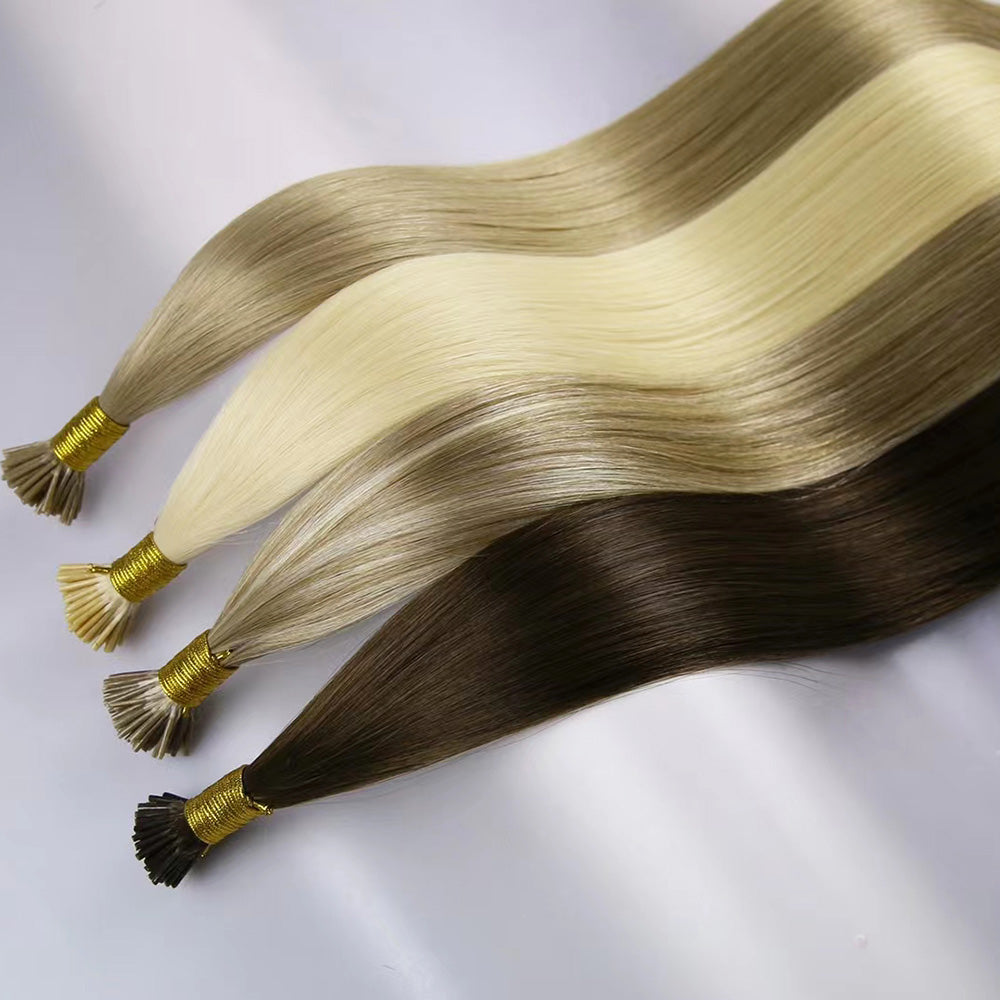 Highlights Keratin Bonded I Tip Human Hair Extensions