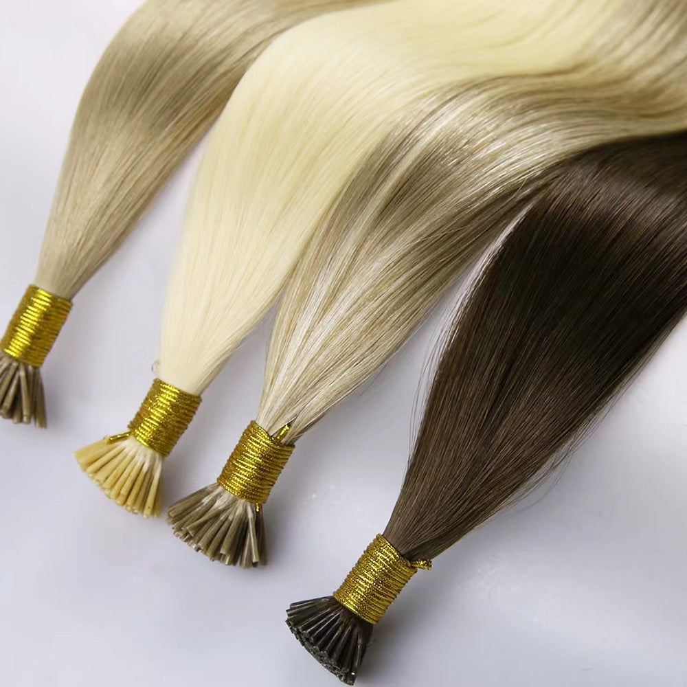 Highlights Keratin Bonded I Tip Human Hair Extensions