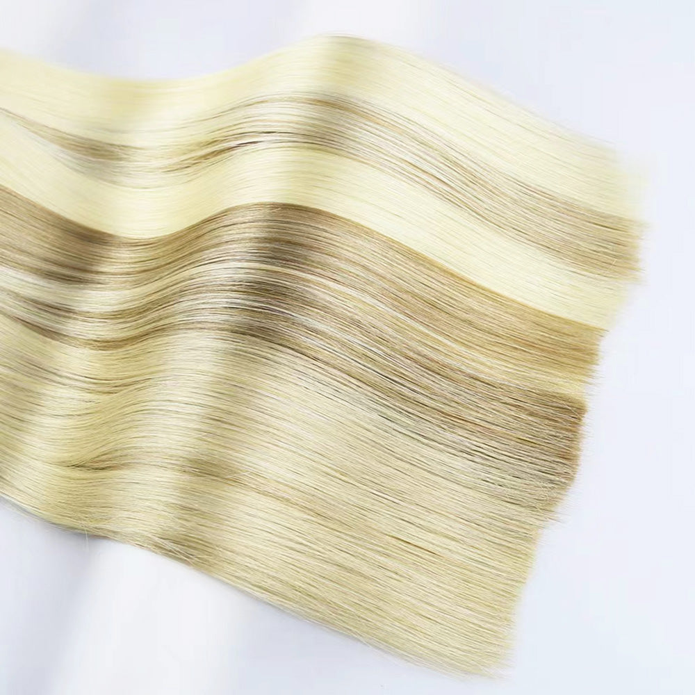 Highlights Virgin Human Hair Pre Bonded Flat Tip Extensions