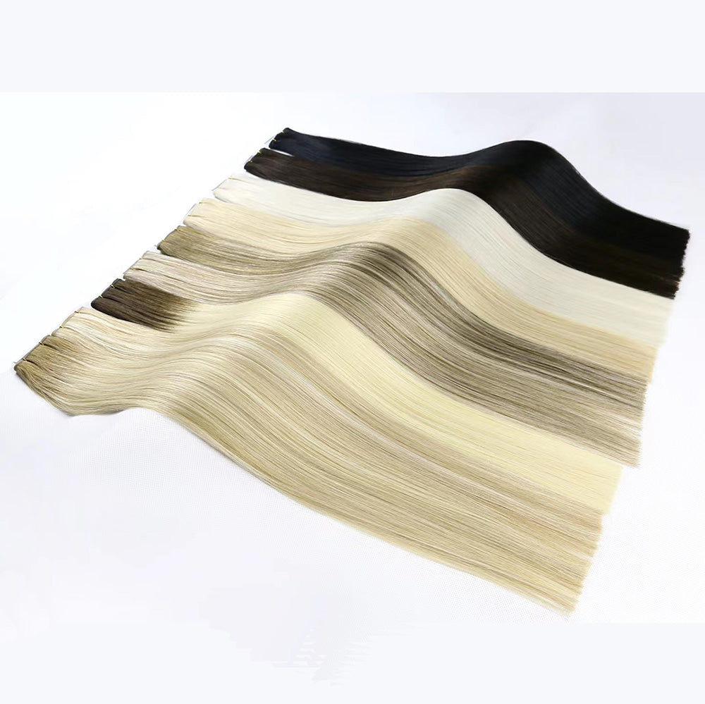 Thin Band Remy Hair Sew In Genius Weft Extensions