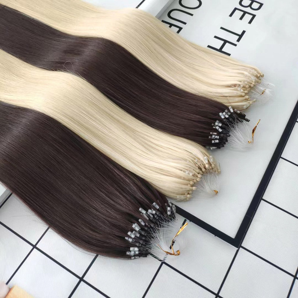 Remy Human Hair Micro Link Hair Extensions