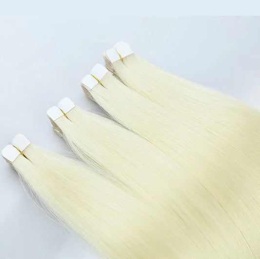 Virgin Human Hair Mini Tape In Extensions