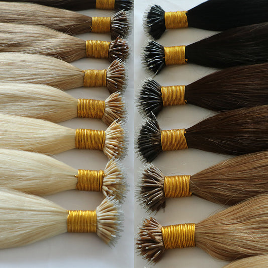Remy Human Hair Nano Ring Extensions 100grams Set