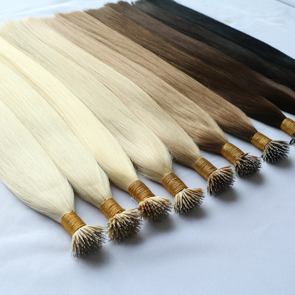 Remy Human Hair Nano Ring Extensions 100grams Set