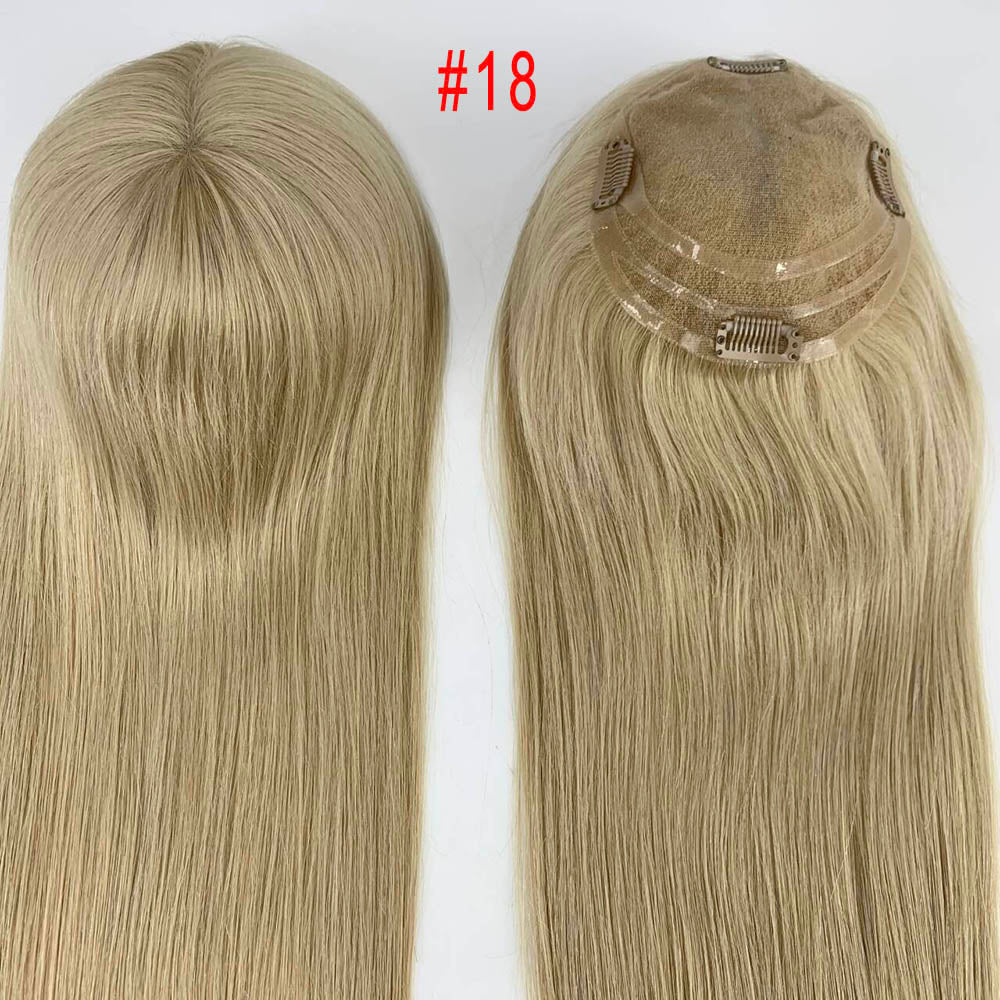 6x6.5 Lace Wig Topper Virgin Human Hair for Women