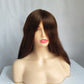 Remy Human Hair Wig Toppers With PU Around for Women