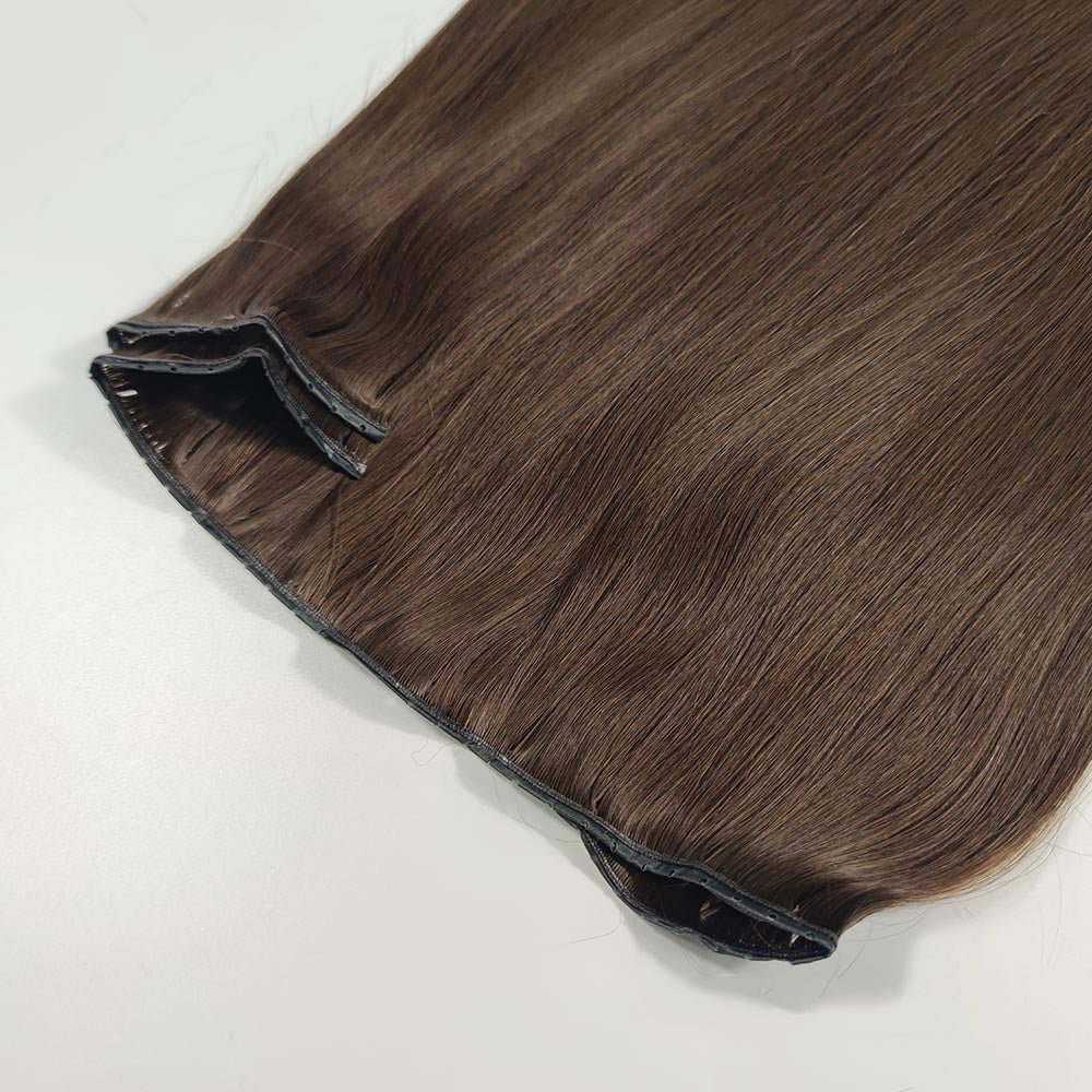 Dark Brown Butterfly Genius Weft Human Hair Extensions