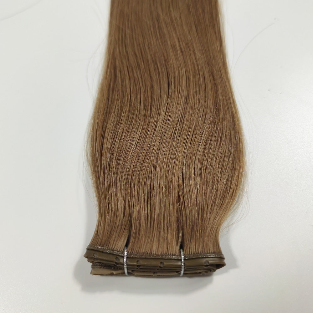 Medium Brown Butterfly XO Genius Weft Human Hair Extensions