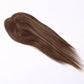 Brown Highlights 5.5x6 inch Mono Female Hair Topper for Thinning Crown