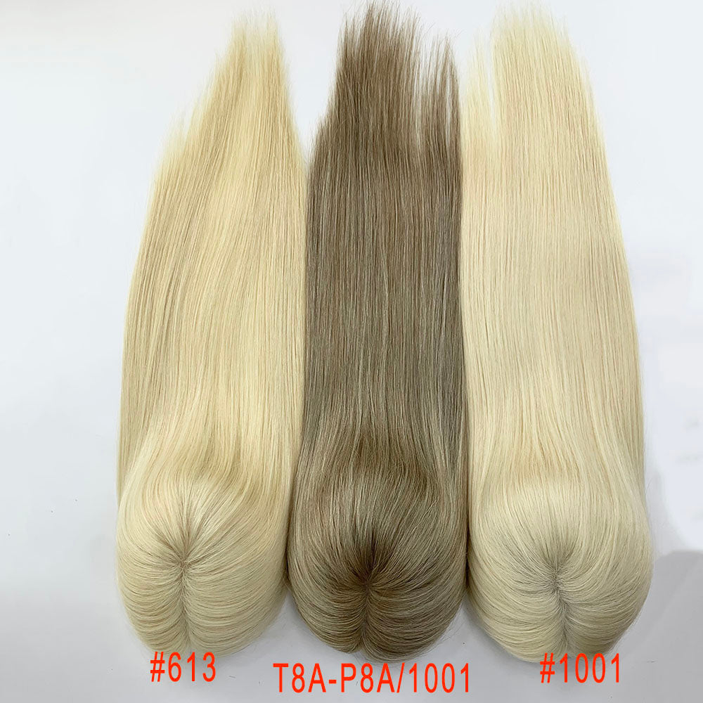 6x6.5 Lace Wig Topper Virgin Human Hair for Women