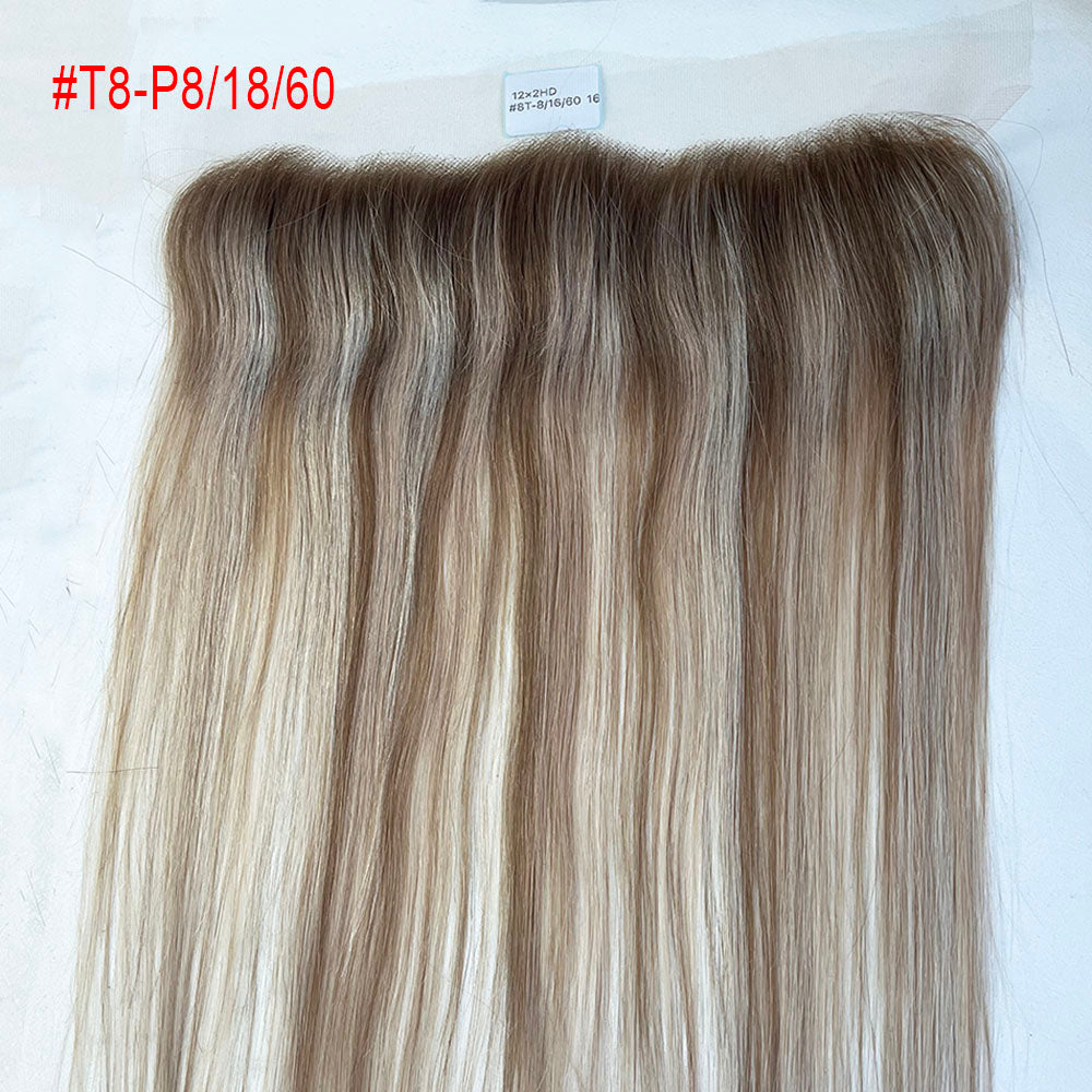 HD Swiss Lace Hairline Wig Topper with Fishline Virgin Human Hair