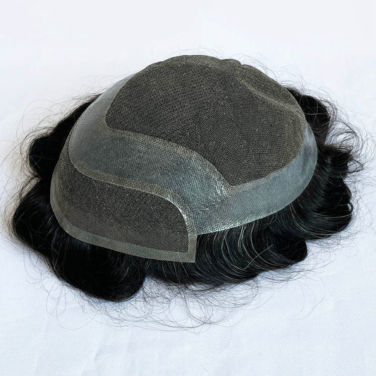 Mens Hair Replacement Systems Holly Wood Lace Base Toupee