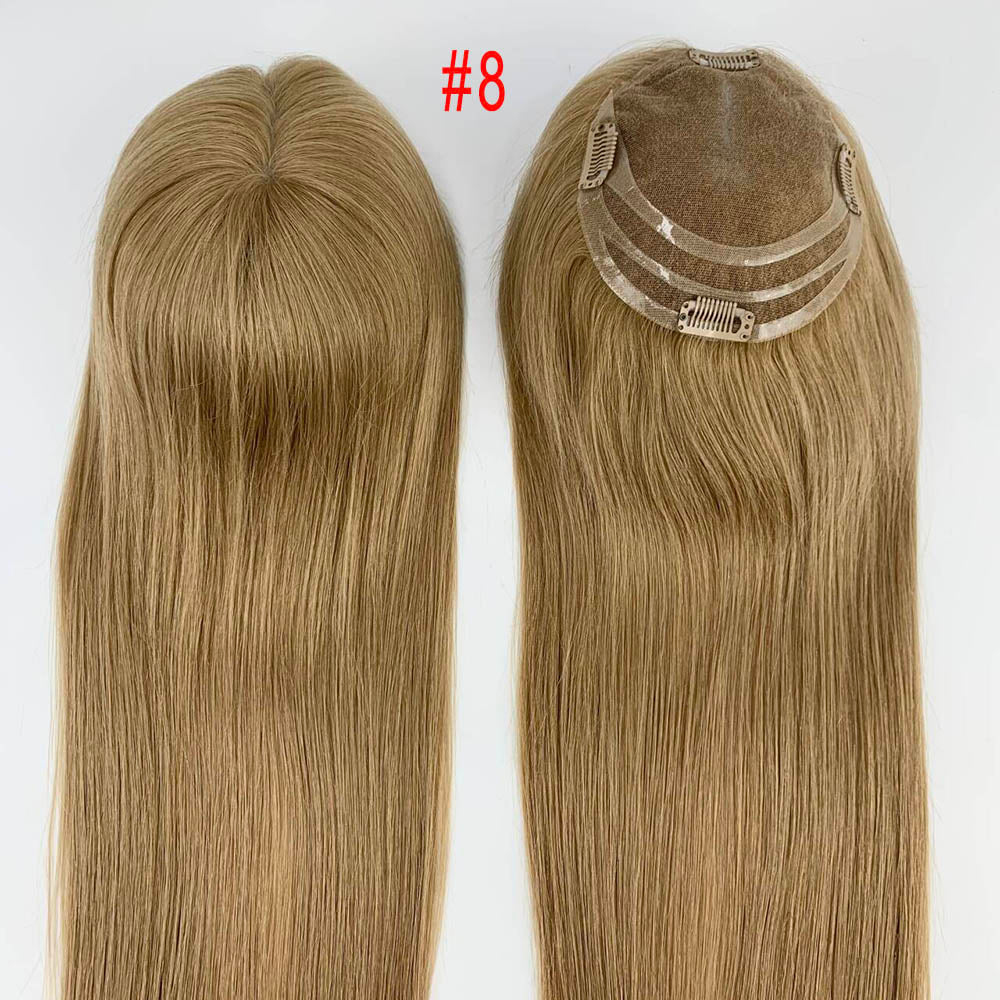 6x6.5 Lace Wig Topper Virgin Human Hair for Women