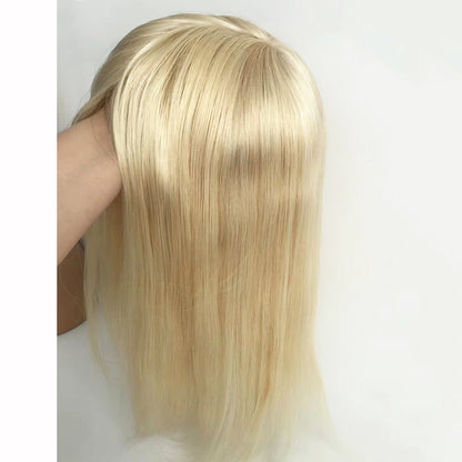 Mesh Hair Integration System Toppers for Thinning Hair