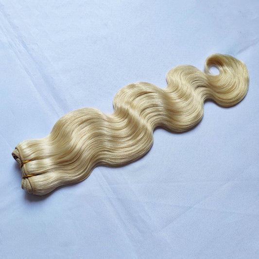 Body Wave Virgin Hair Machine Weft Extensions