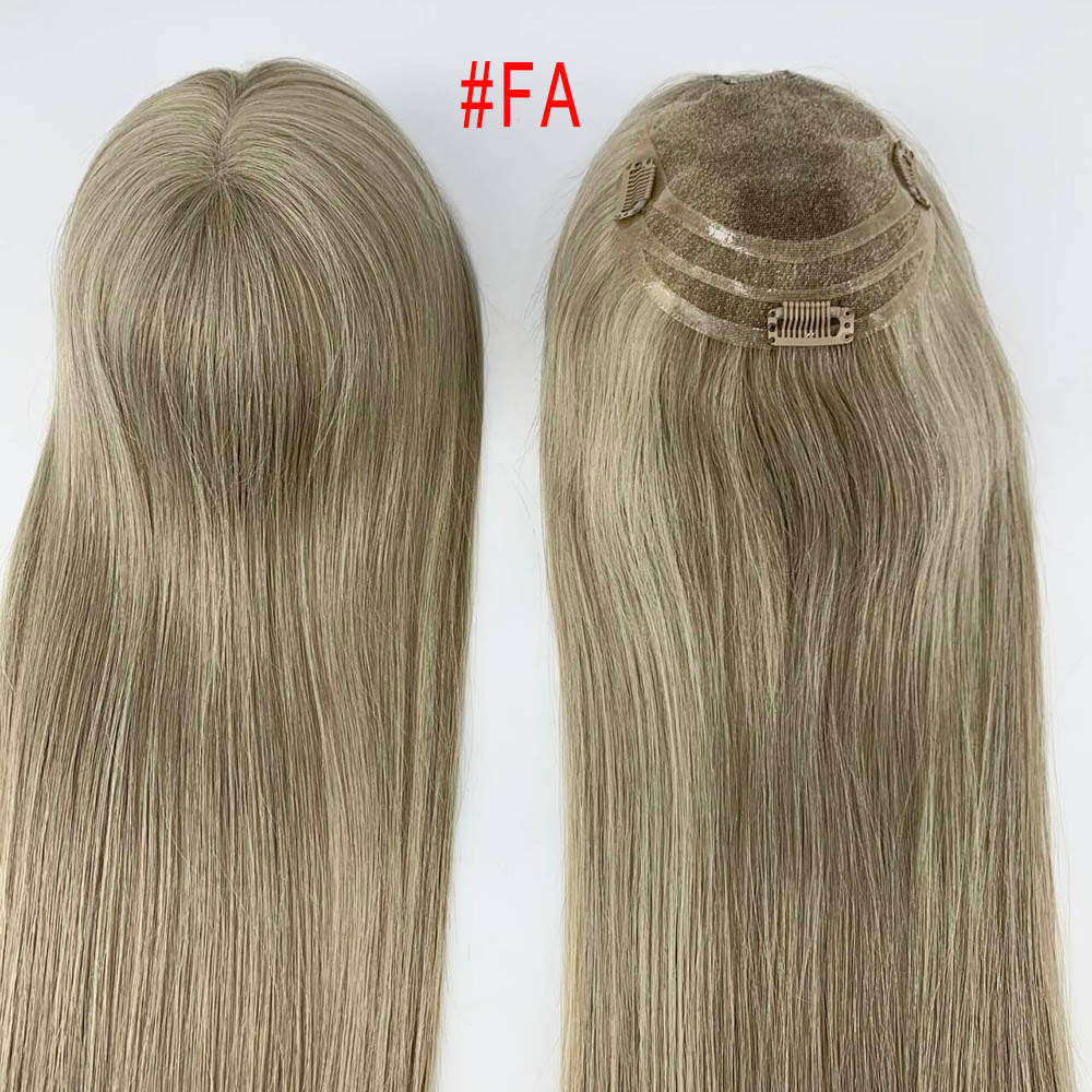 6x6.5 Lace Wig Topper Virgin Human Hair for Women