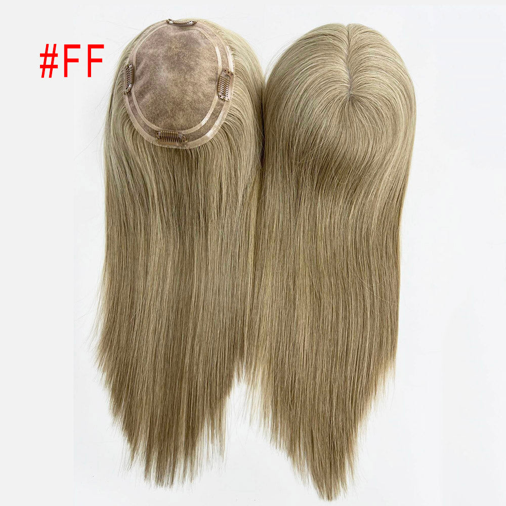Highlights 5.5x6 inch Mono Female Hair Topper for Thinning Crown