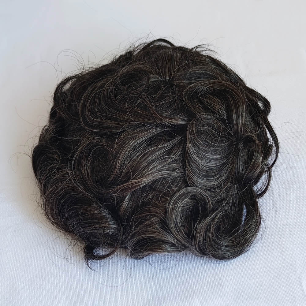 Full French Lace Mens Hair Replacement Toupee Hair Piece