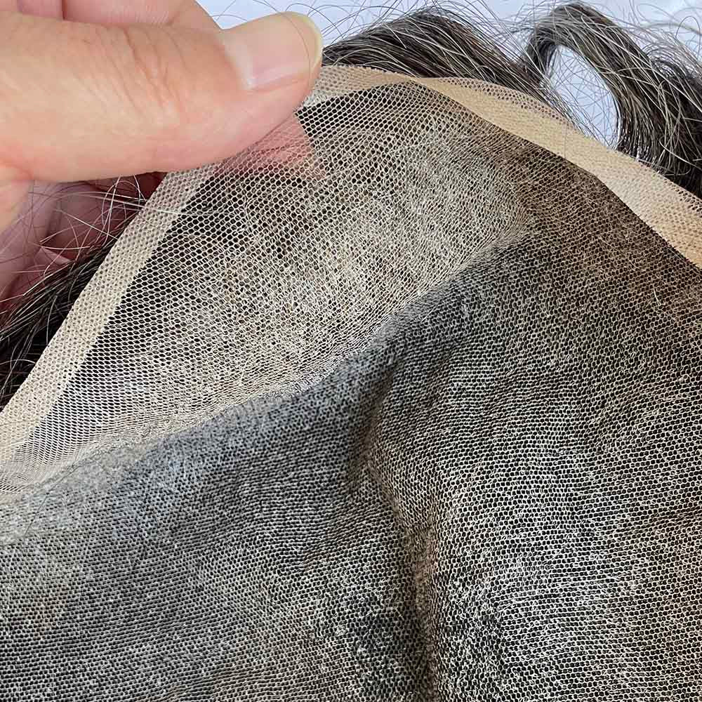 Full French Lace Mens Hair Replacement Toupee Hair Piece